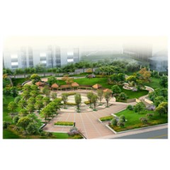 AutoCAD Park Map, Foreign Example