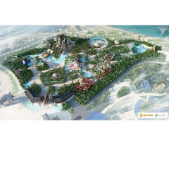 AutoCAD park plan