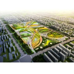 AutoCAD park maps, editable