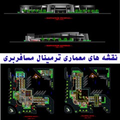 Bus terminal map collection, foreign sample