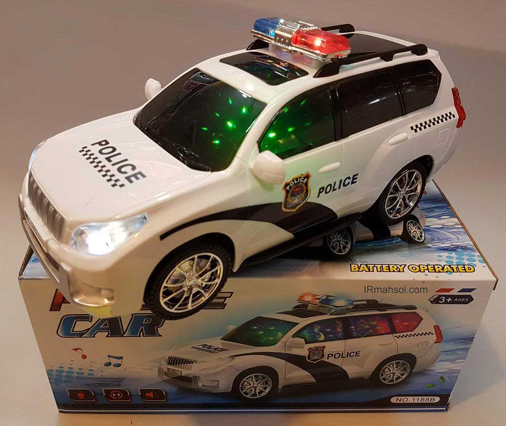 ماشین پلیس طرح BMW 3D مدل 1188B