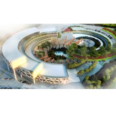 Architecture of a specialized complex for women