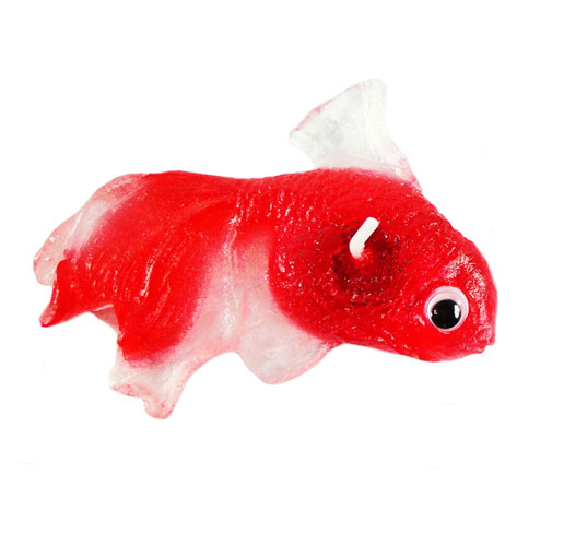 شمع ماهی قرمز هفت سین با چشم متحرک