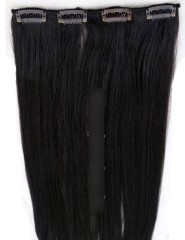 اکستنشن کلیپسی پوش دار متحرک، اندازه 60 سانتیمتر، رنگ مشکی طبیعی، مدل 3041-1