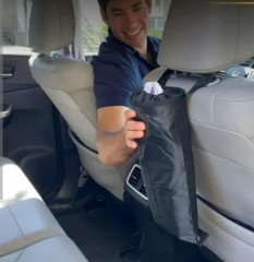 Car cloth garbage bag