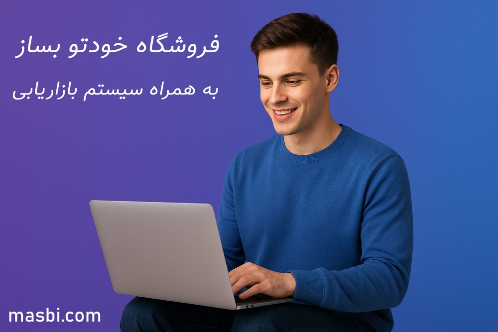 فروشگاه آنلاین خودت رو با سیستم بازاریابی حرفه‌ای در کمتر از 48 ساعت راه‌اندازی کن!