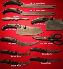ست چاقو آشپزخانه میراکل بلید | MIRACLE BLADE