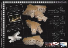 128-bed hospital (4 architecture students design)