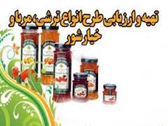 طرح توجیه فنی ، مالی و اقتصادی تولیـد مربا، ترشی و خیارشور