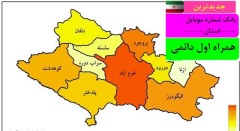 بانک شماره موبایل همراه اول دائمی استان لرستان