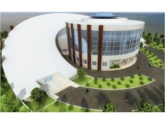 نقشه معماری بیمارستان به همراه تصاویر 3d